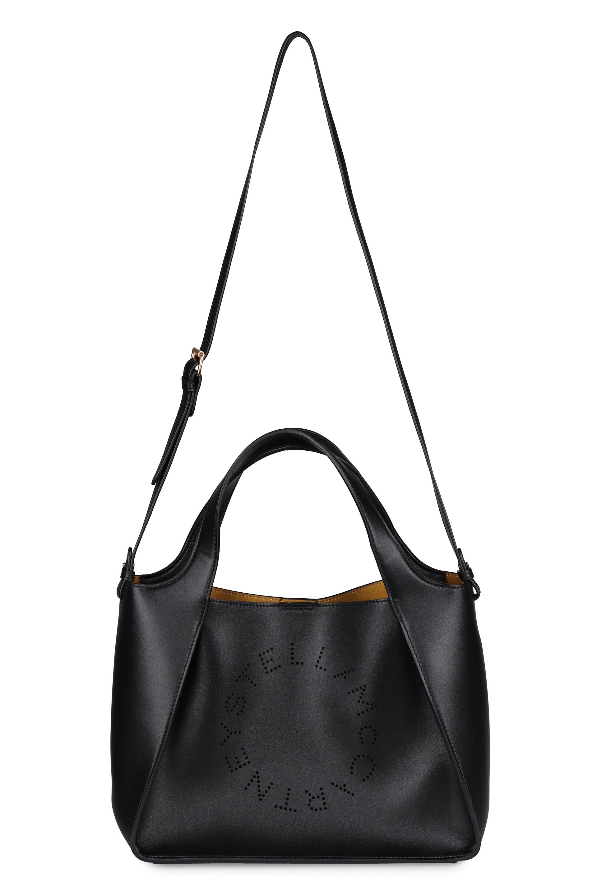 STELLA MCCARTNEY Medium Eco-Leather Logo Handbag