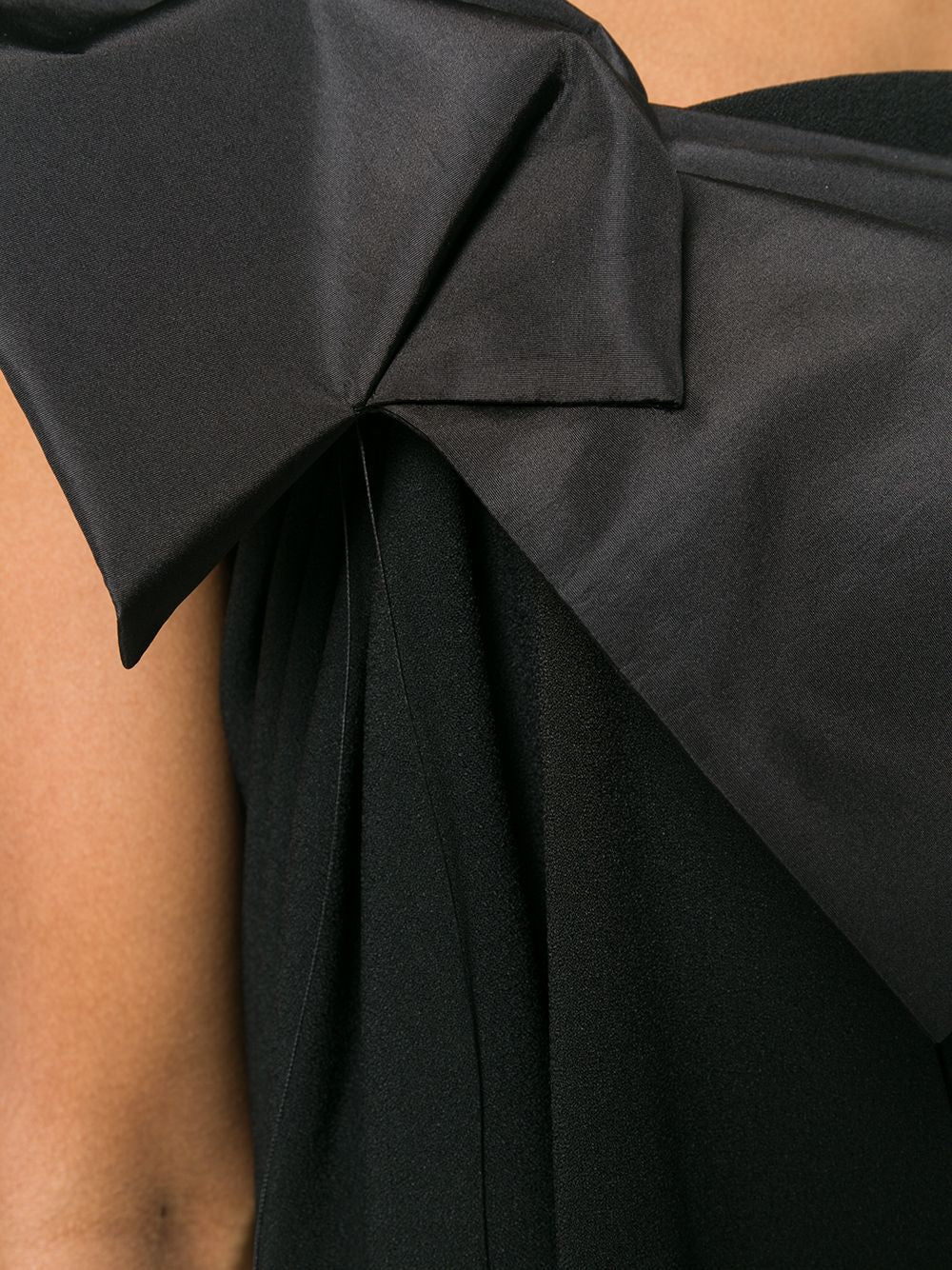 SAINT LAURENT Chic Mini Dress with Bow Detail