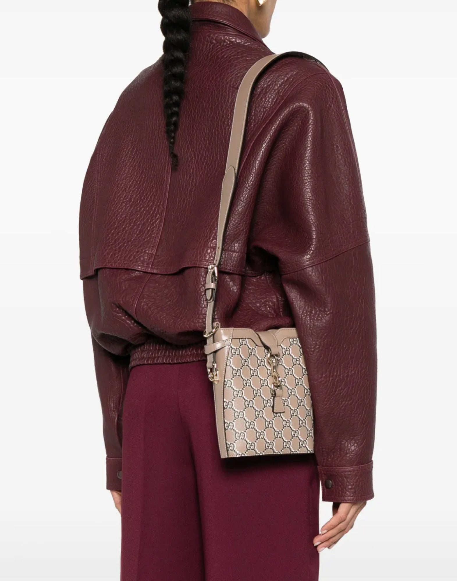 GUCCI Mini Bucket Shoulder Handbag (19X15X4 CM)