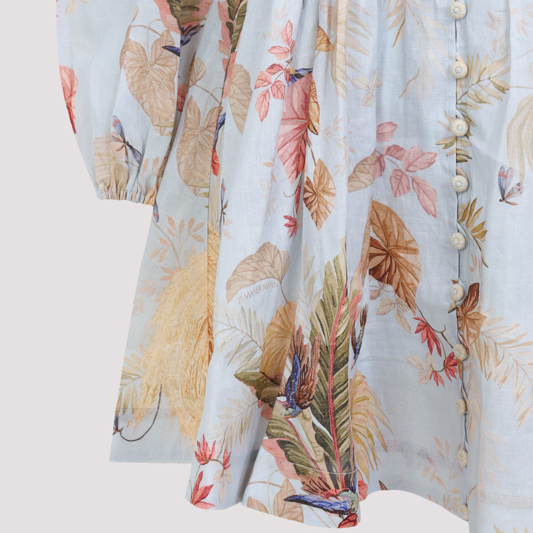 ZIMMERMANN Women's Ascension Plunge Mini Dress