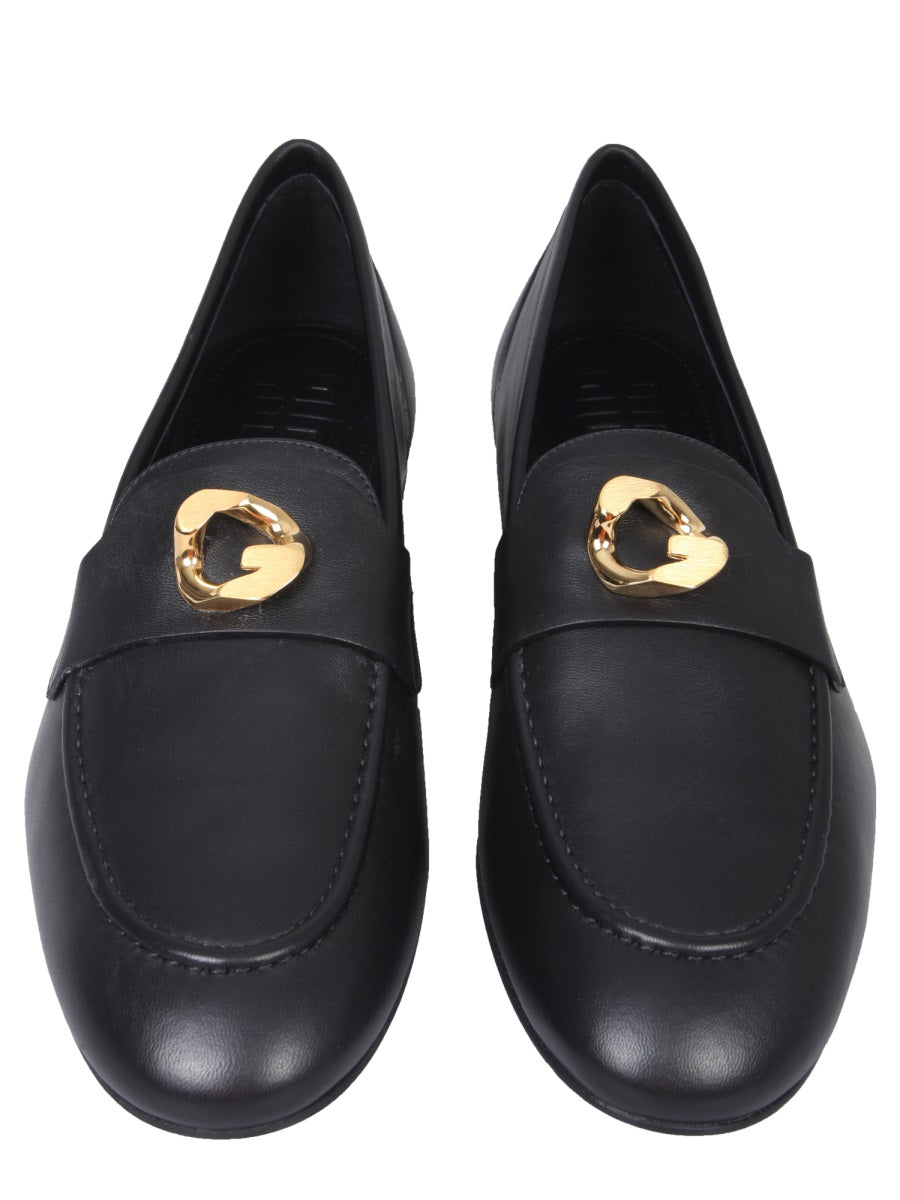 GIVENCHY Women's Mini Chain Loafers with 2 cm Heel