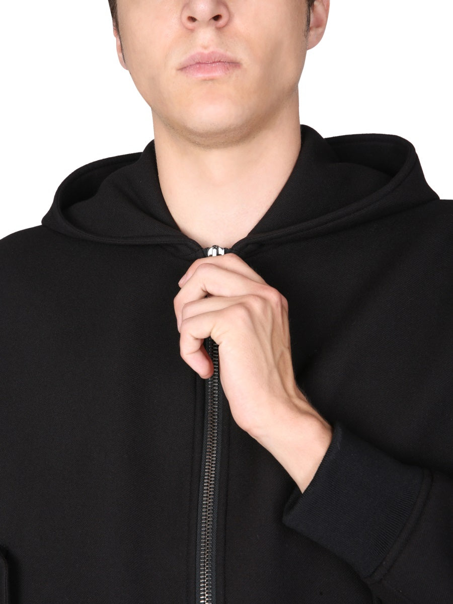 MOSCHINO Men's Logo Hooded Jacket