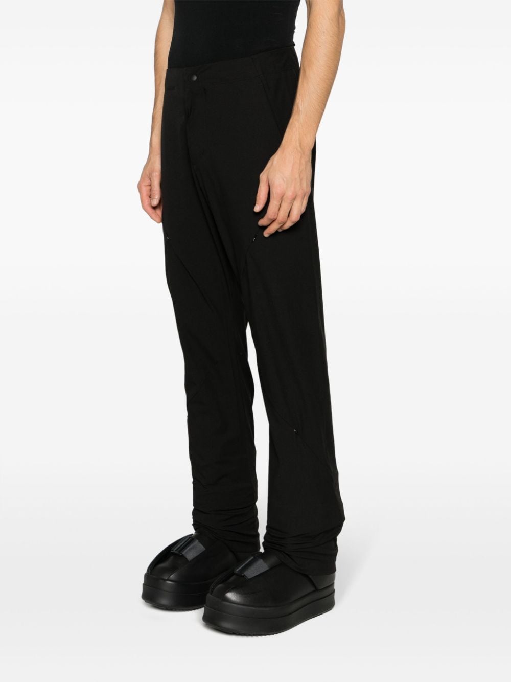 POST ARCHIVE FACTION (PAF) High-Waisted Technical Pants with Tapered Leg