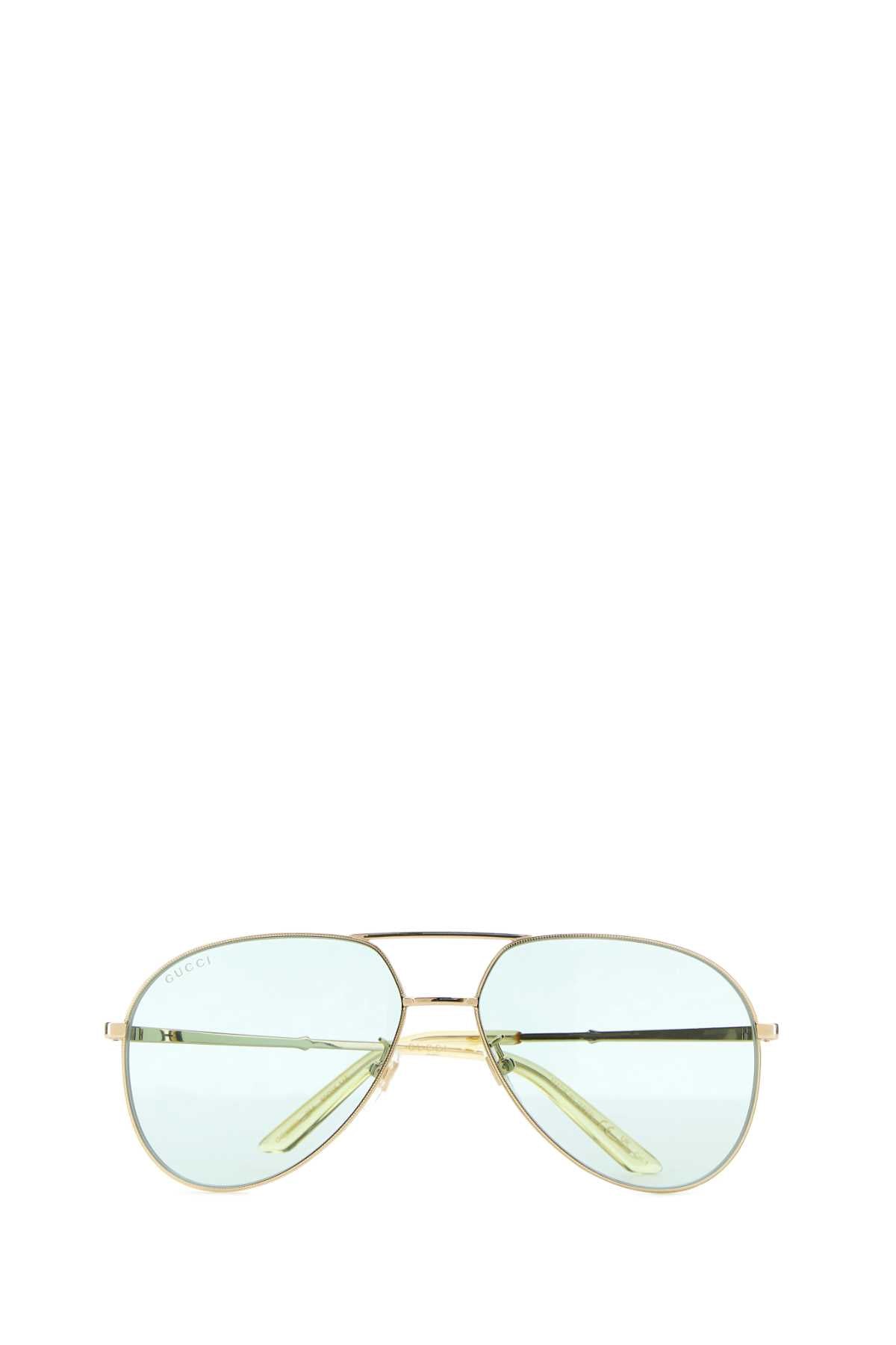 GUCCI Metal Aviator Sunglasses