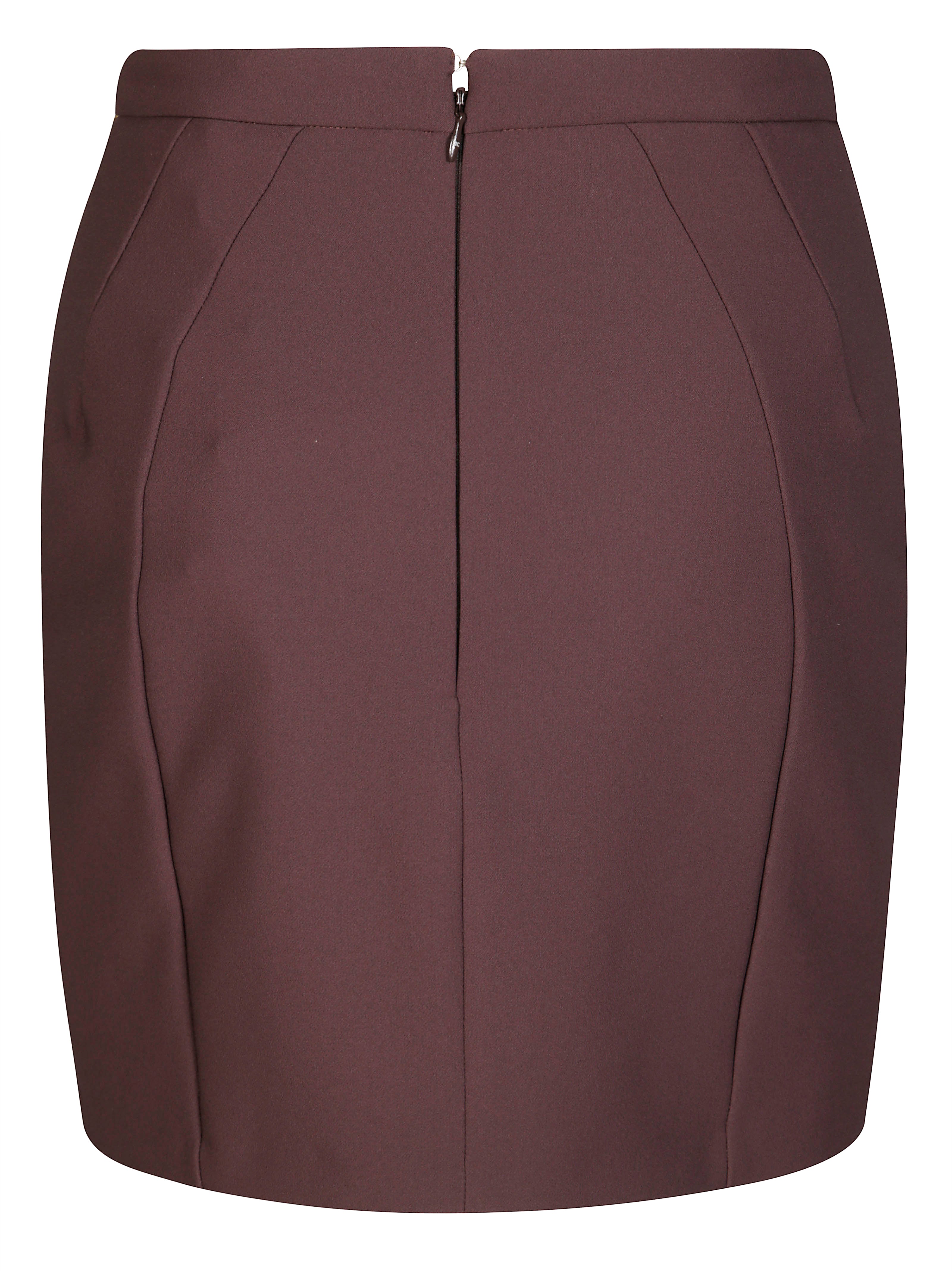 ELISABETTA FRANCHI Men's Straight Mini Skirt