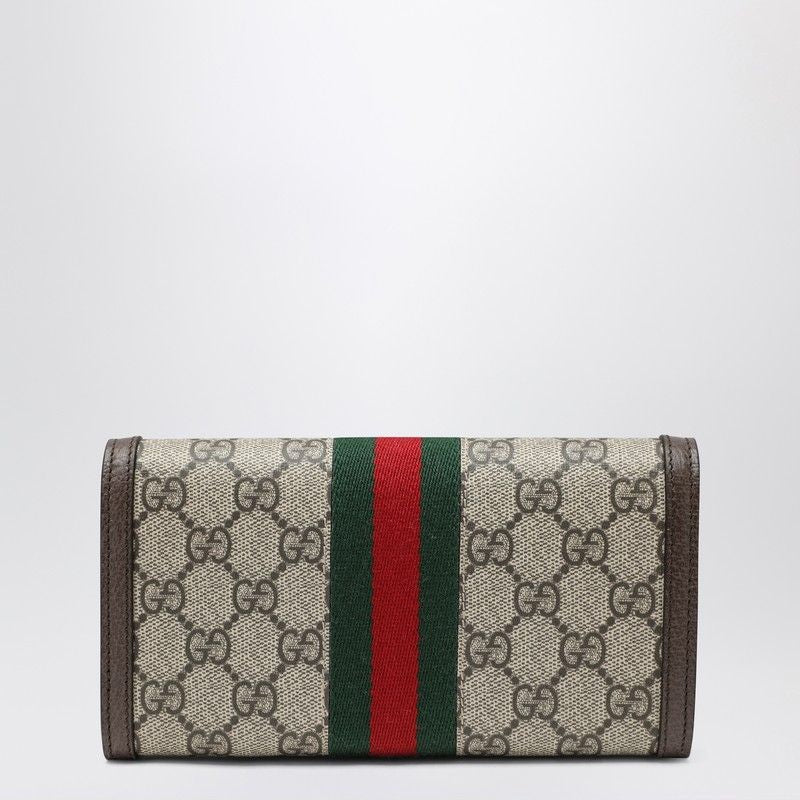 GUCCI Mini Wallet in GG Supreme Fabric