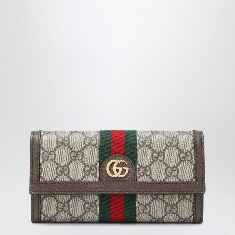 GUCCI Mini Wallet in GG Supreme Fabric