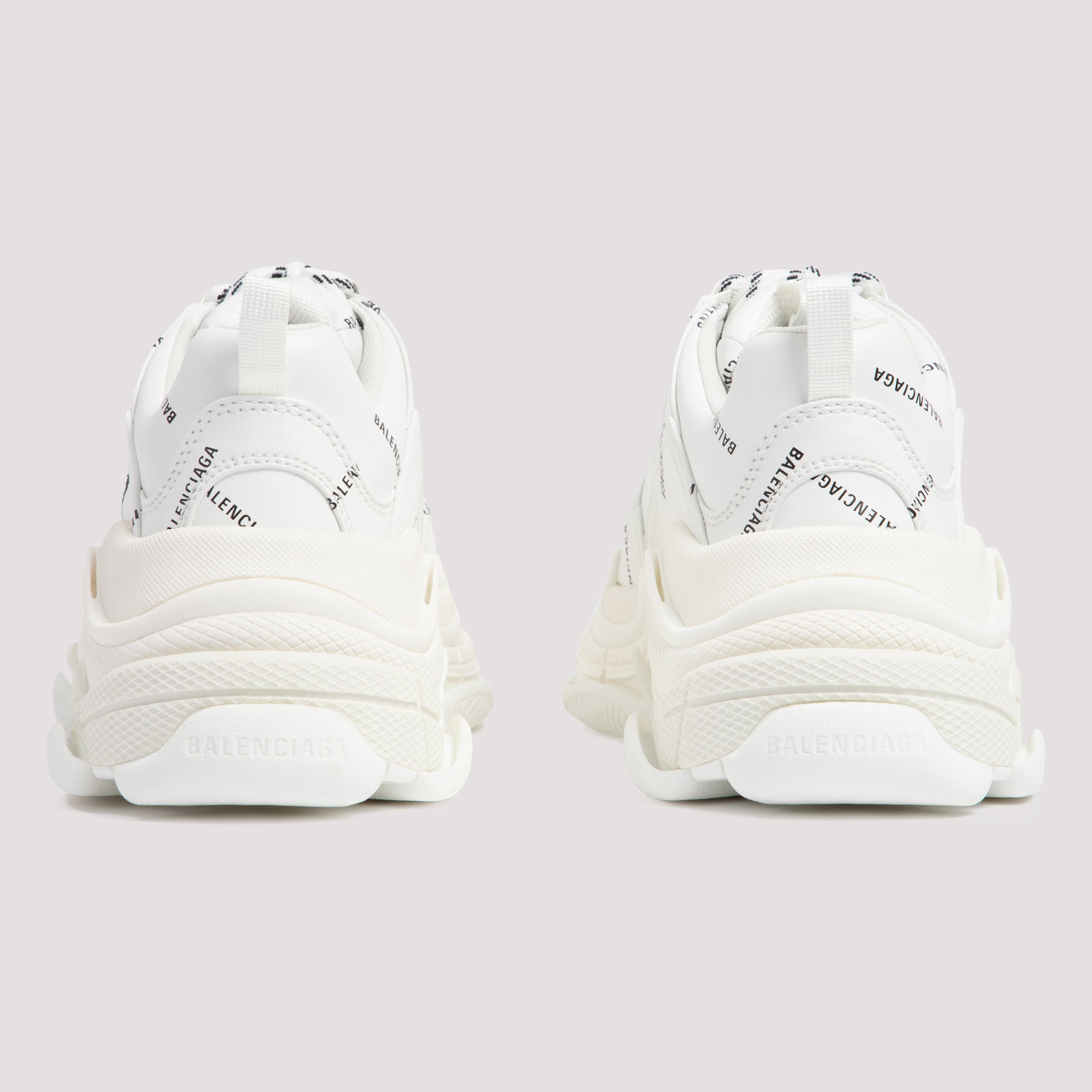 BALENCIAGA Women’s Synthetic Leather Triple S Sneakers