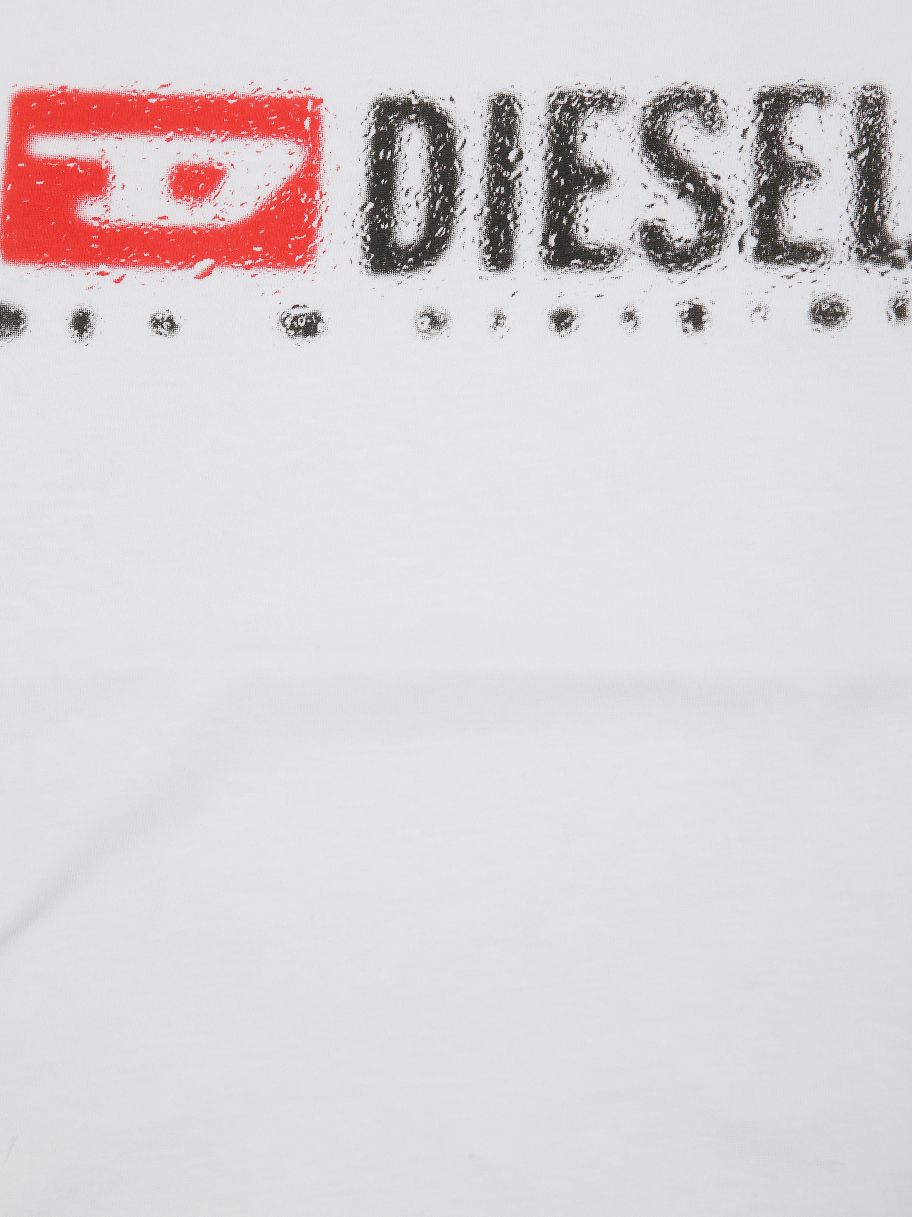 DIESEL Long Sleeve Logo T-Shirt for Kids
