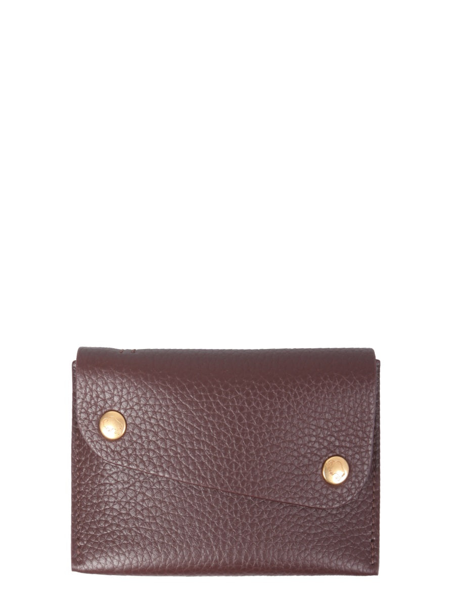 IL BISONTE European Leather Mini Card Holder
