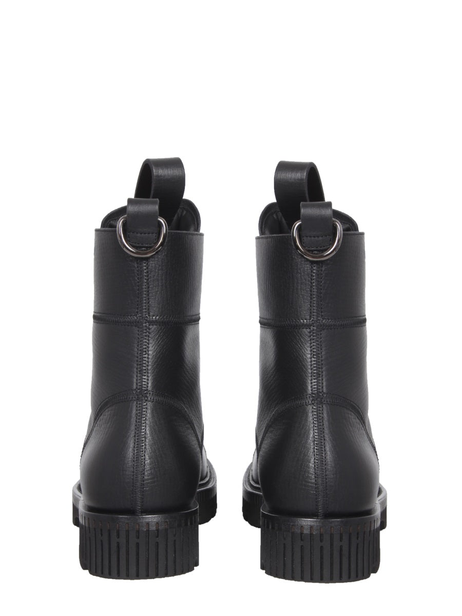 DOLCE & GABBANA Bernini Leather Boots, 4 cm Heel