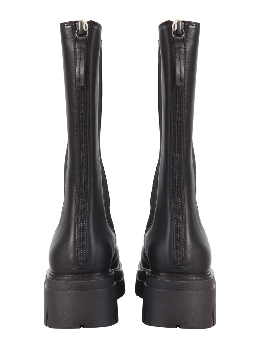 ASH Lenox Combat Boots with Rubber Sole - 5 cm Height