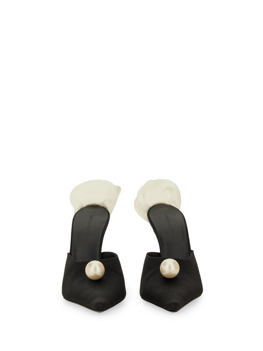 MAGDA BUTRYM Satin Flat Pumps for Women