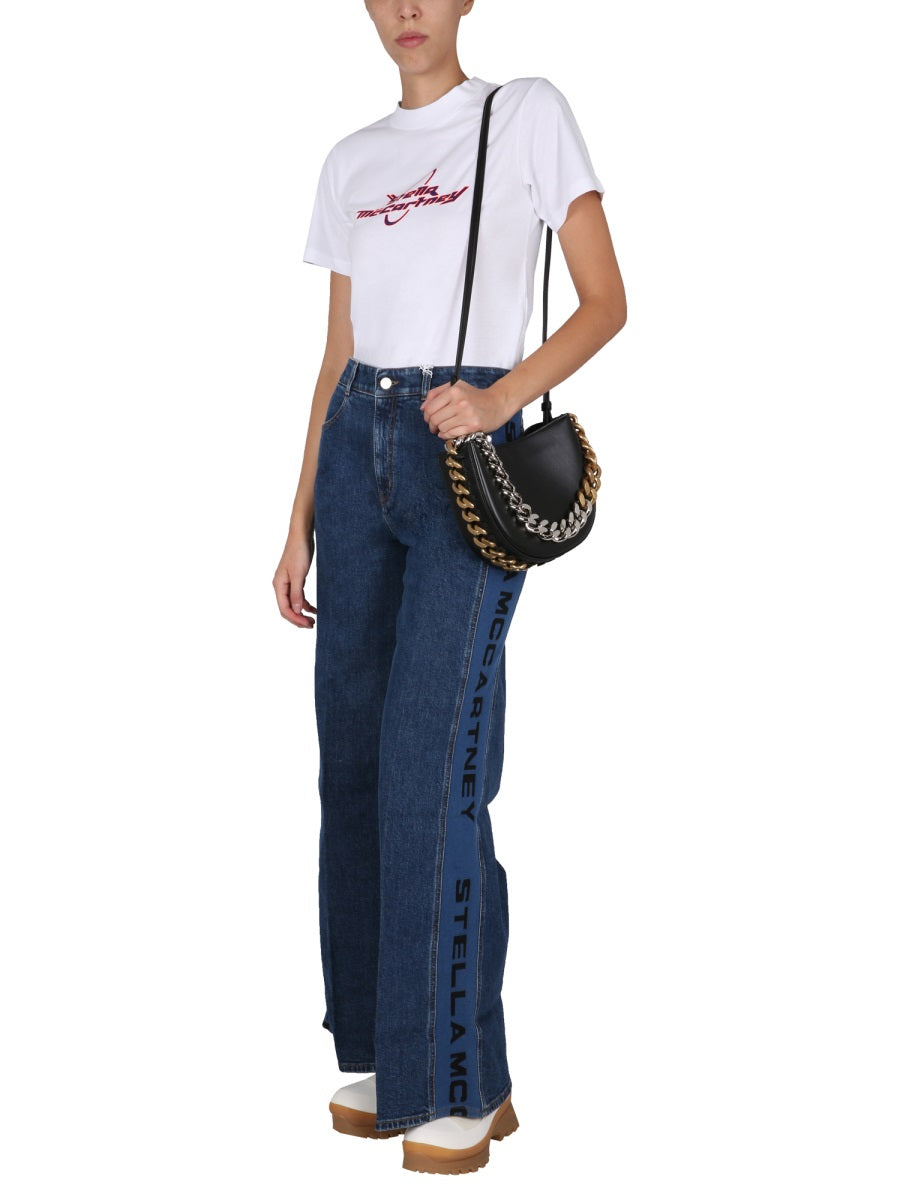 STELLA McCARTNEY Logo Print Crew Neck T-Shirt