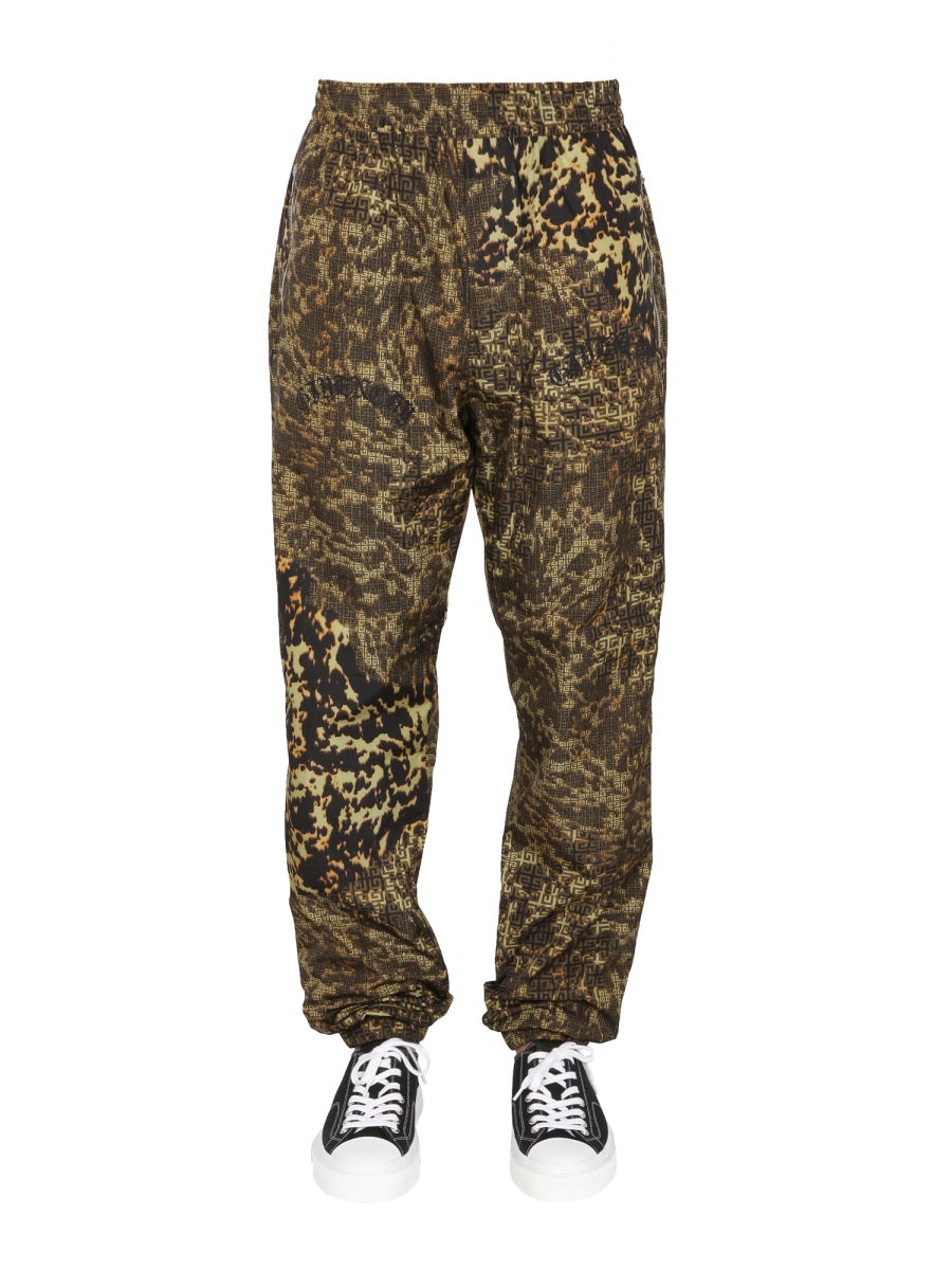 GIVENCHY 4G Print Trousers - Men’s Elastic Waist Design