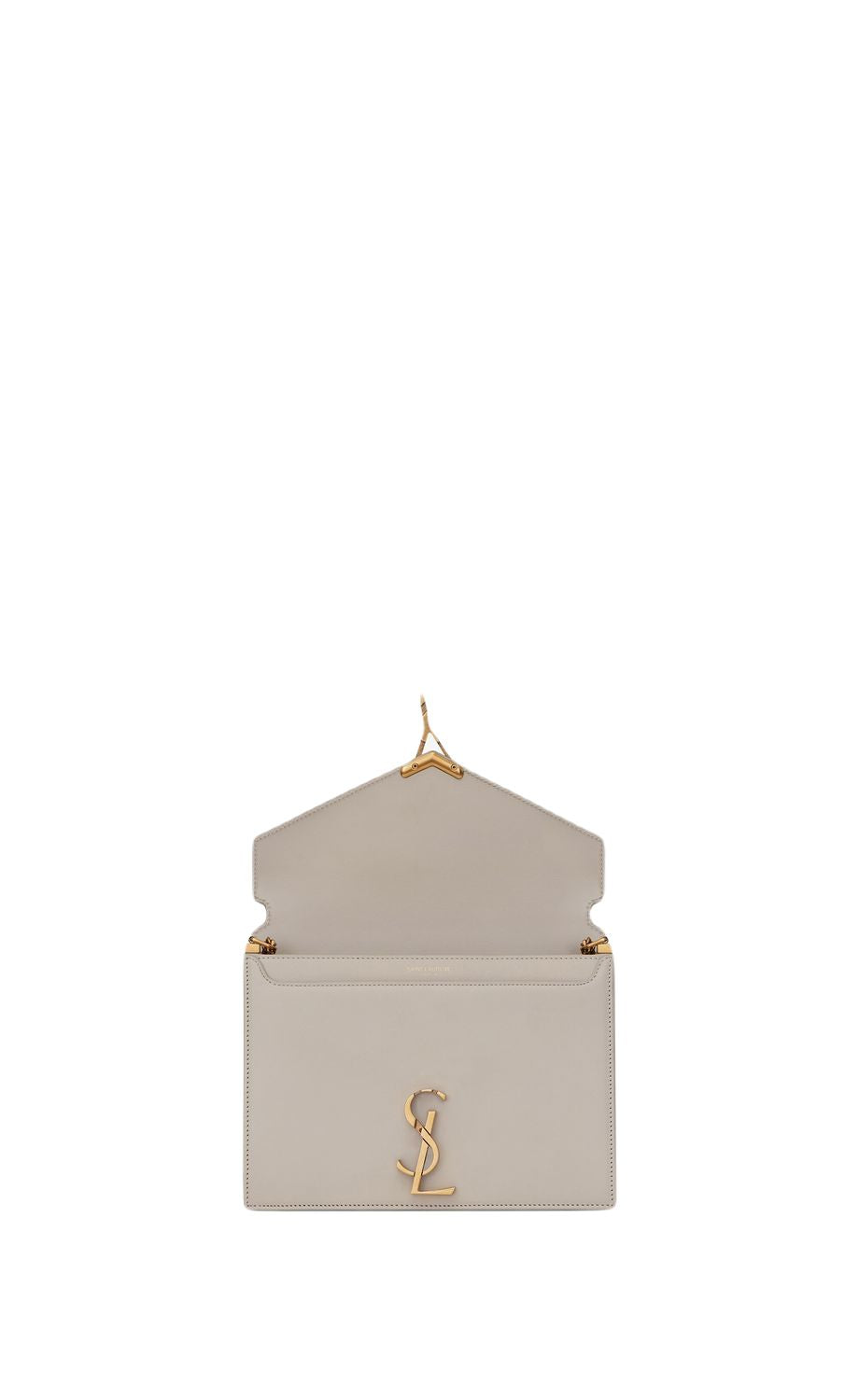 SAINT LAURENT CASSANDRE LOGO PLAQUE MINI Shoulder Handbag