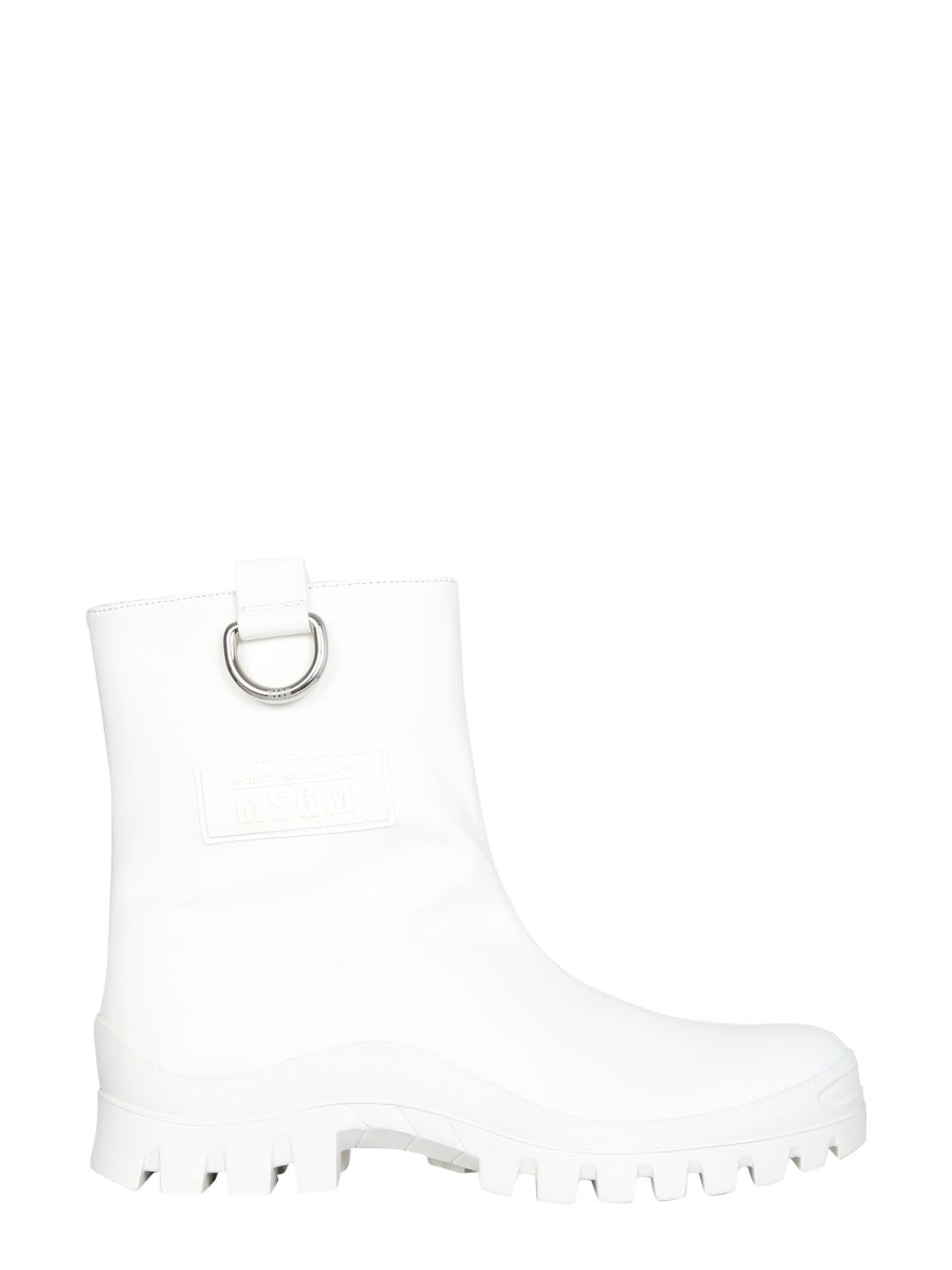 MSGM Ladies' Vibram Sole Rain Boots - FW21 Edition