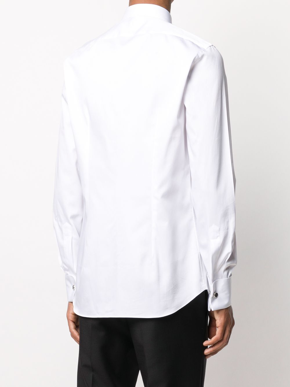 XACUS Men's Crisp Long Sleeve Tailored Shirt