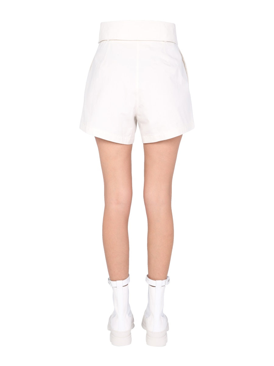 PHILOSOPHY DI LORENZO SERAFINI High Waist Bermuda Shorts
