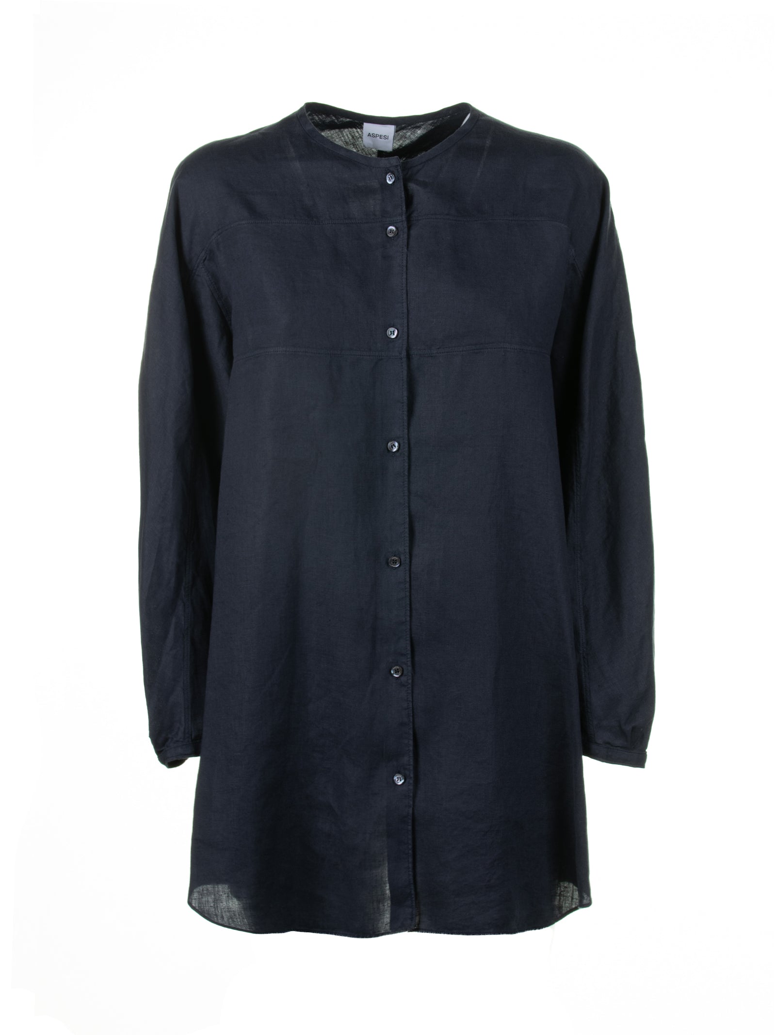 ASPESI Long Linen Shirt for Women - SS24 Collection