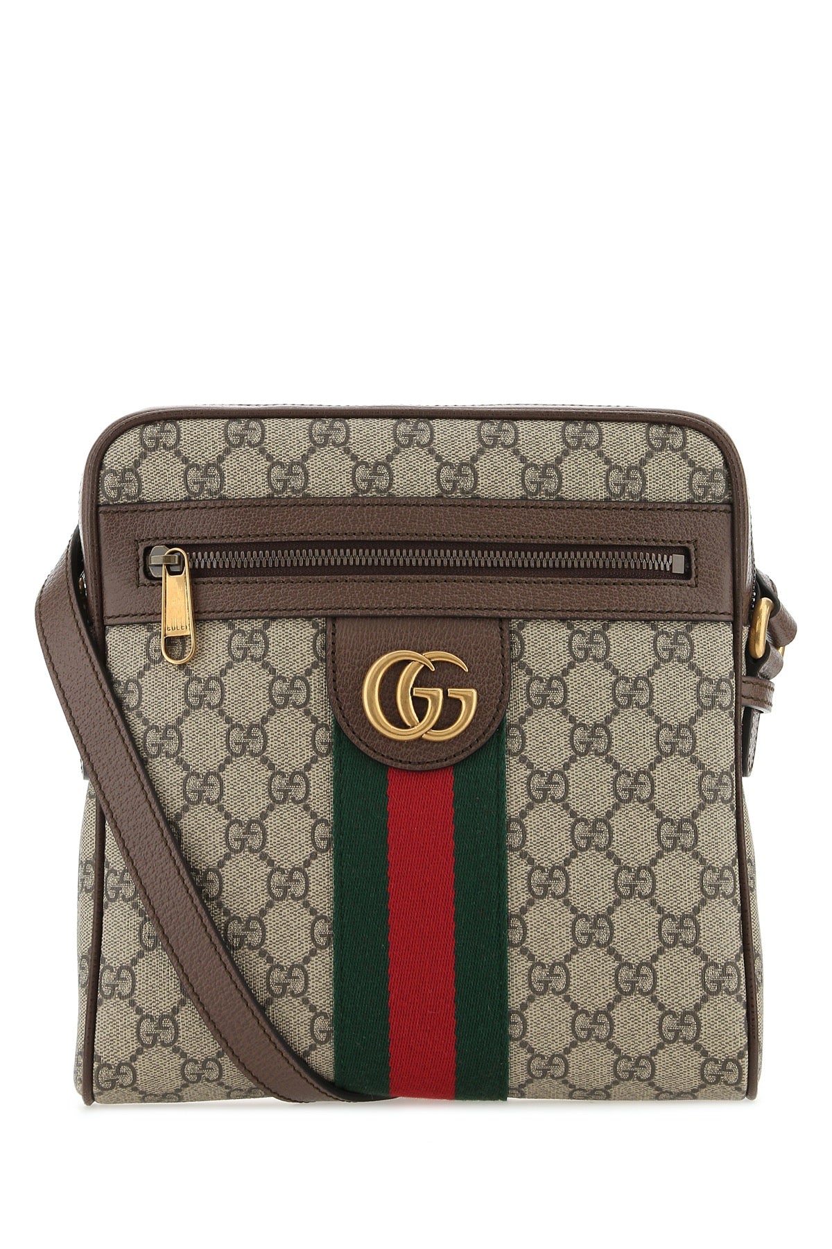 GUCCI Mini GG Supreme Fabric Crossbody Handbag for Men