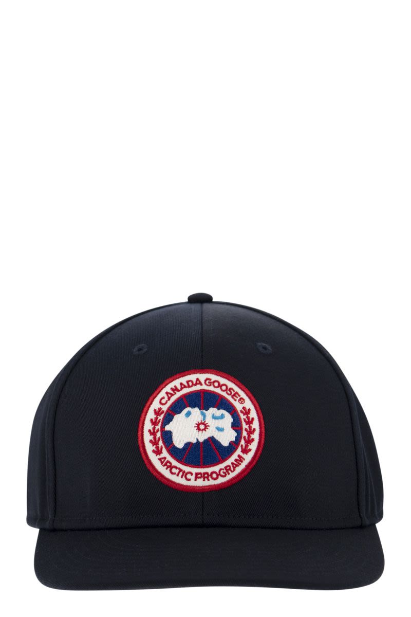 CANADA GOOSE Classic Logo Patch Baseball Hat