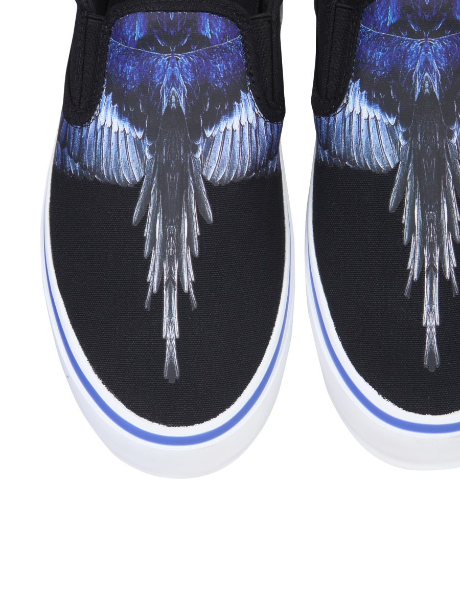 MARCELO BURLON COUNTY OF MILAN Vulcanized Slip-Ons for Men - 3cm Rubber Sole