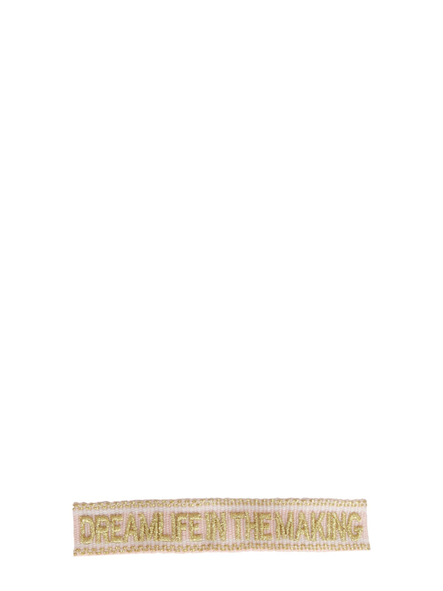 LABEL K Mini Braided Fabric Bracelet