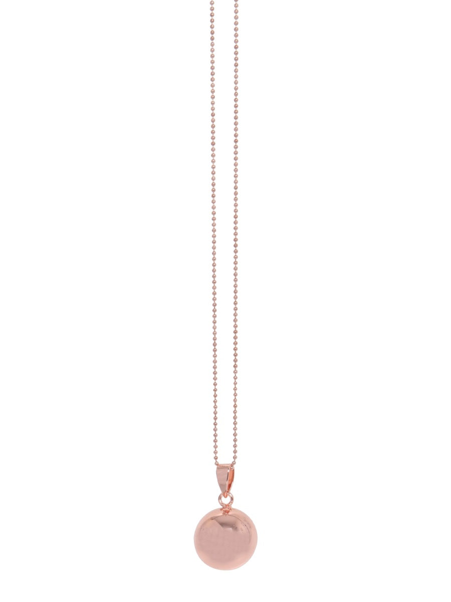 LABEL K Mini Ball Charm Necklace with Bell