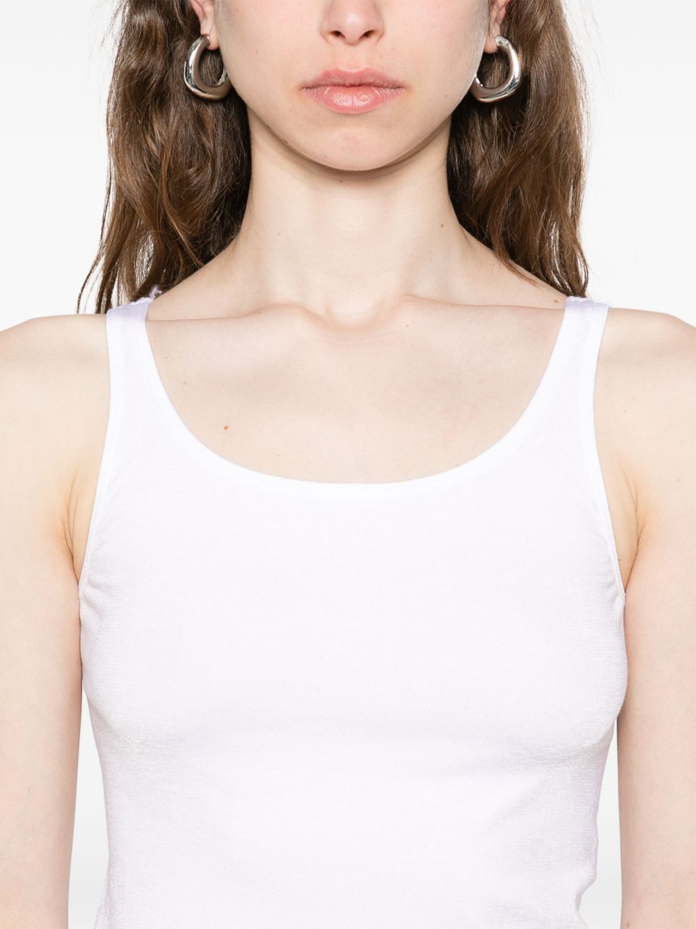 WOLFORD Cotton Blend Tank Top for Women