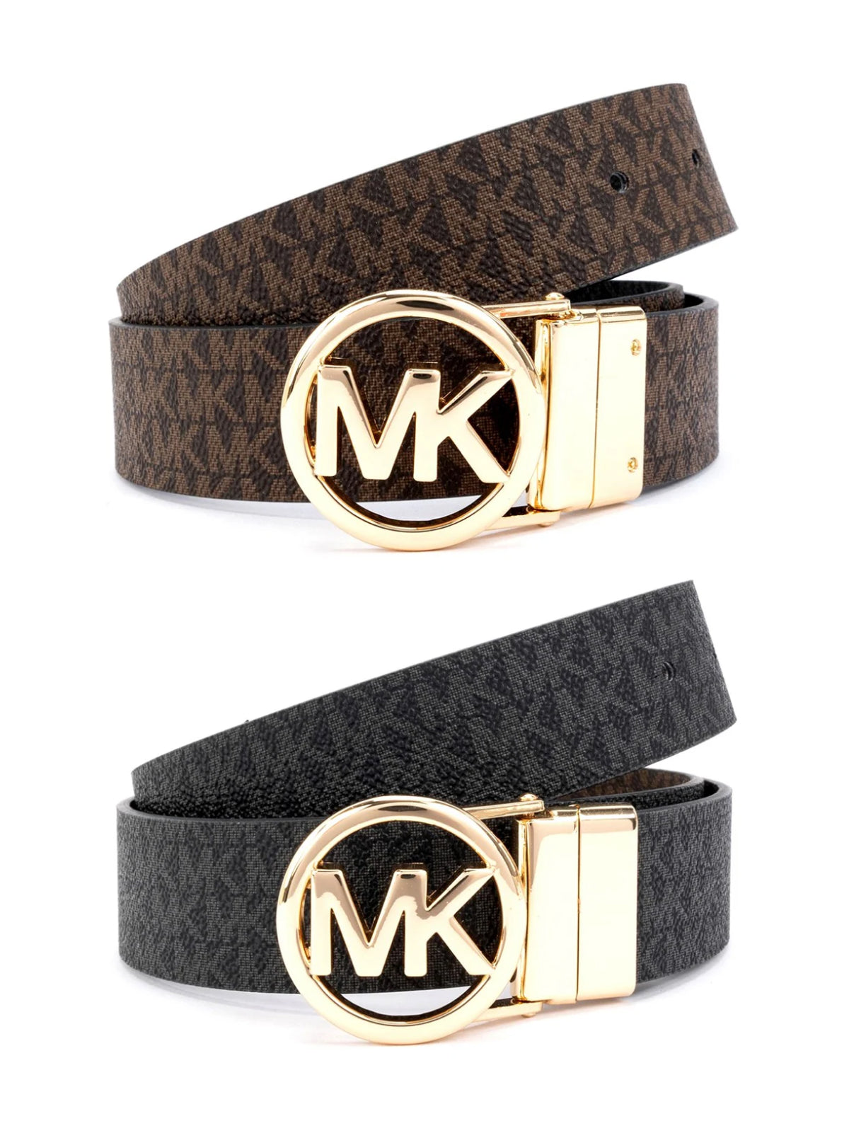 MICHAEL KORS Reversible Monogram Belt - 32 mm Width