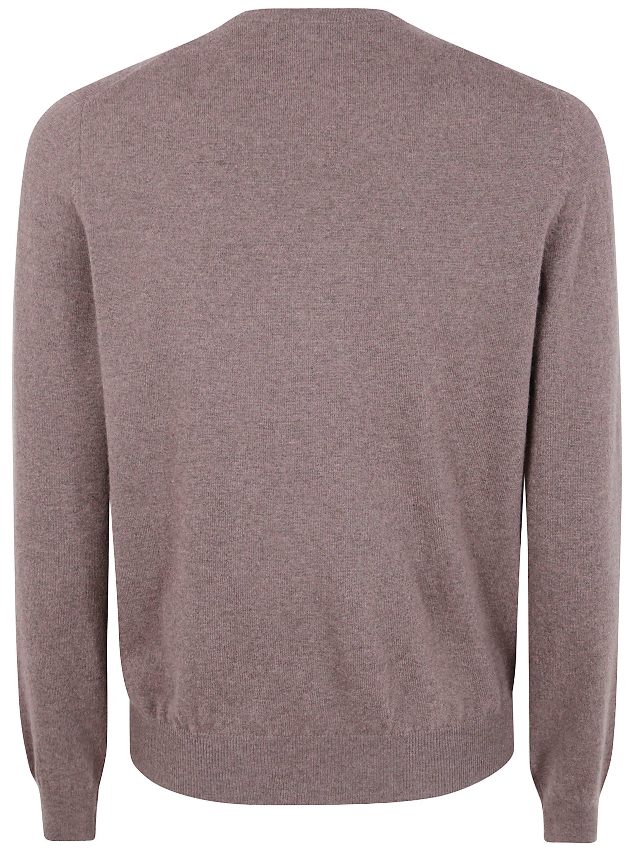 GRAN SASSO Round Neck Cashmere Sweater for Men