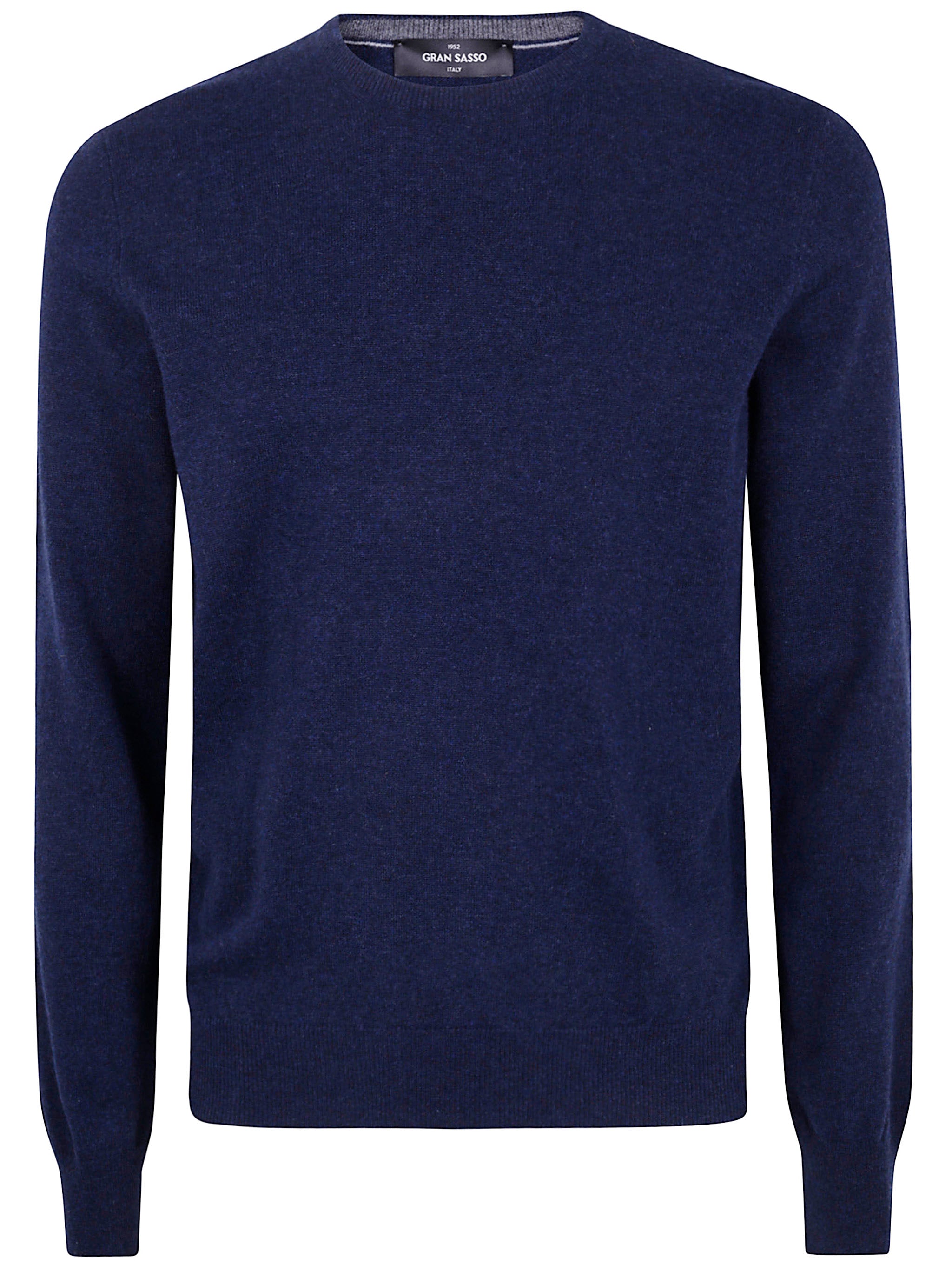 GRAN SASSO Round Neck Cashmere Sweater for Men