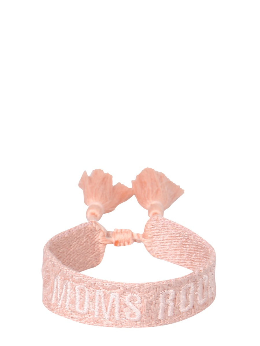 LABEL K Braided Fabric Bracelet - Moms Rock