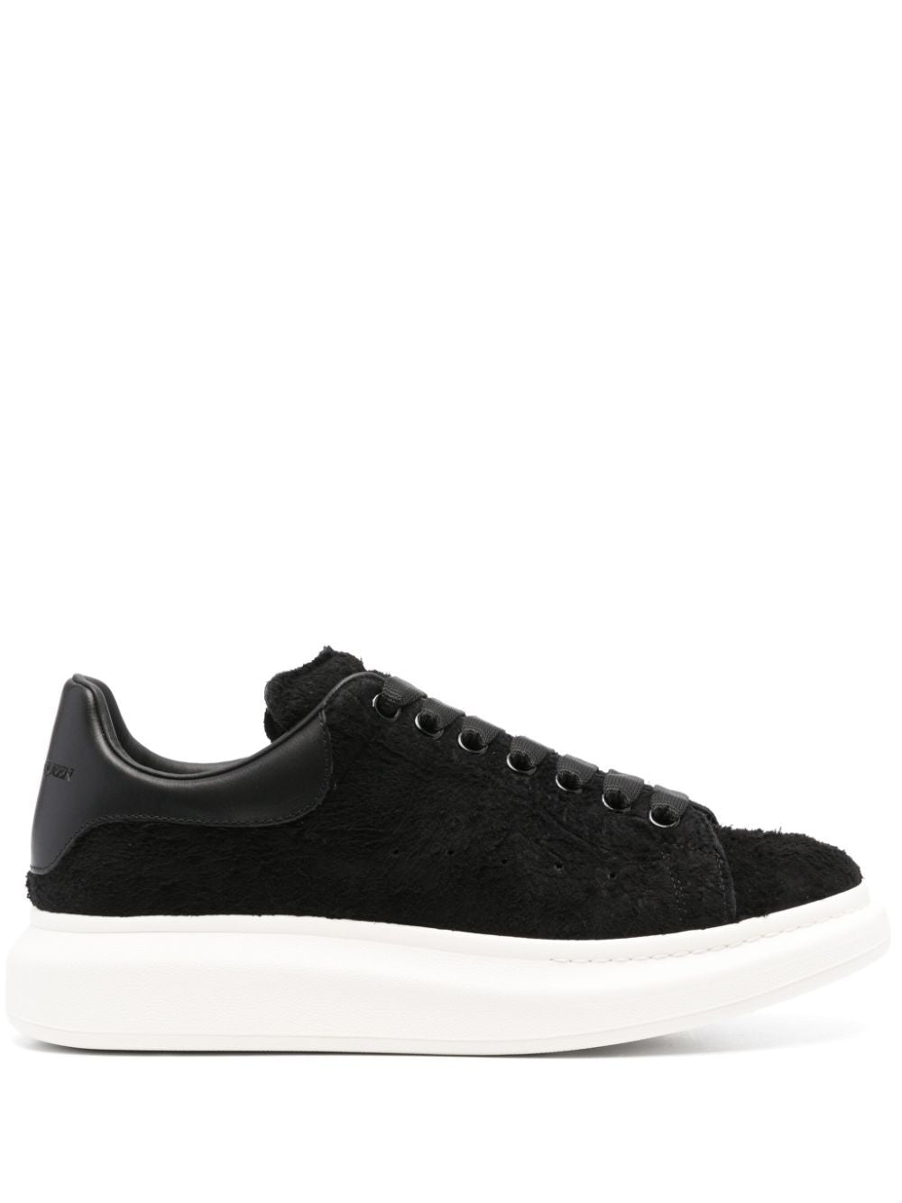 ALEXANDER MCQUEEN Men's Premium Leather Sneakers with Rubber Sole