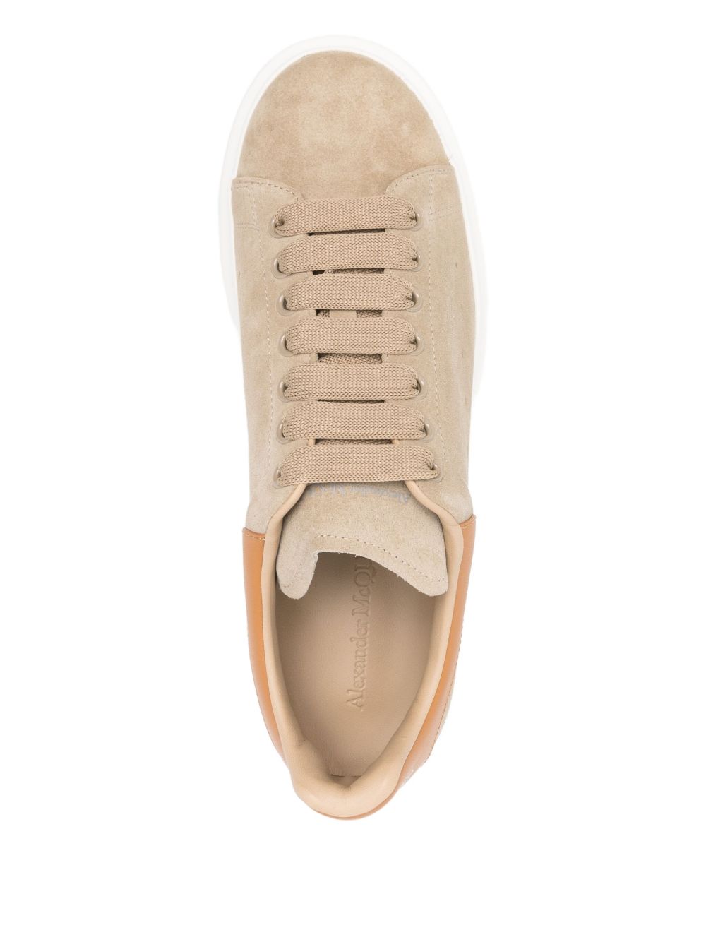 ALEXANDER MCQUEEN Oversized Leather Sneakers
