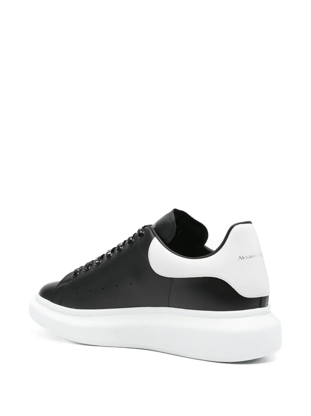 ALEXANDER MCQUEEN Larry Leather Platform Sneakers (Men's)