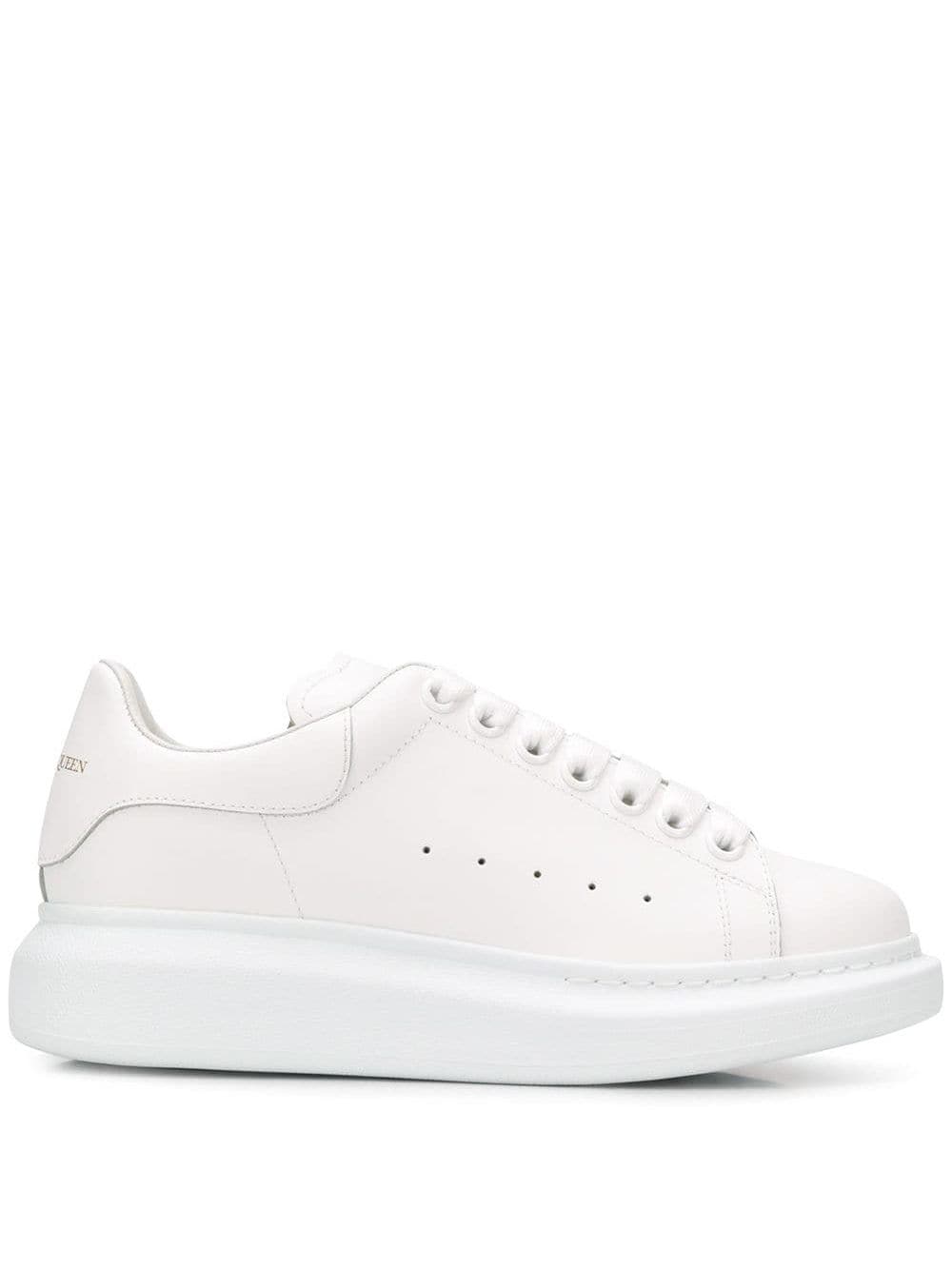 ALEXANDER MCQUEEN Larry Leather Chunky Sole Sneakers