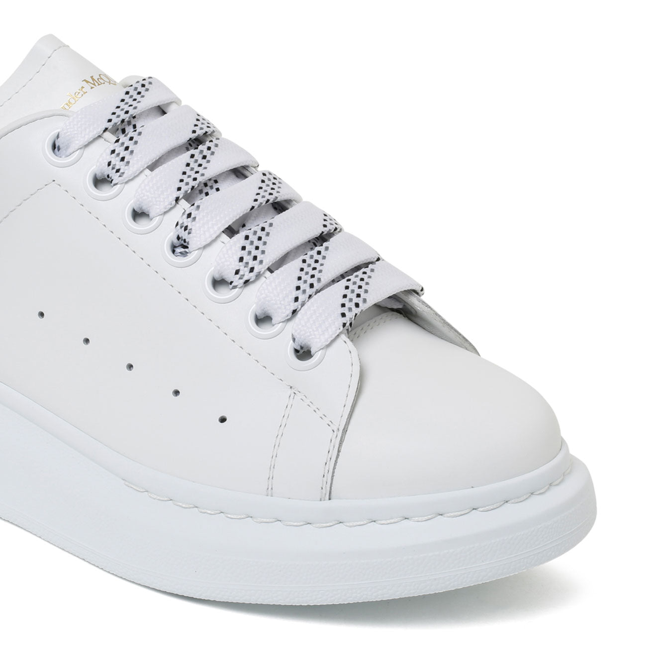 ALEXANDER MCQUEEN Premium Goat Leather Sneakers for Women