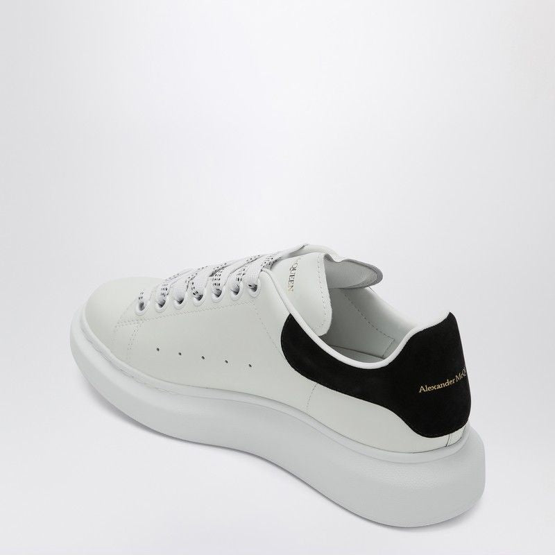 ALEXANDER MCQUEEN Leather Chunky Sneaker with Additional Lace Set