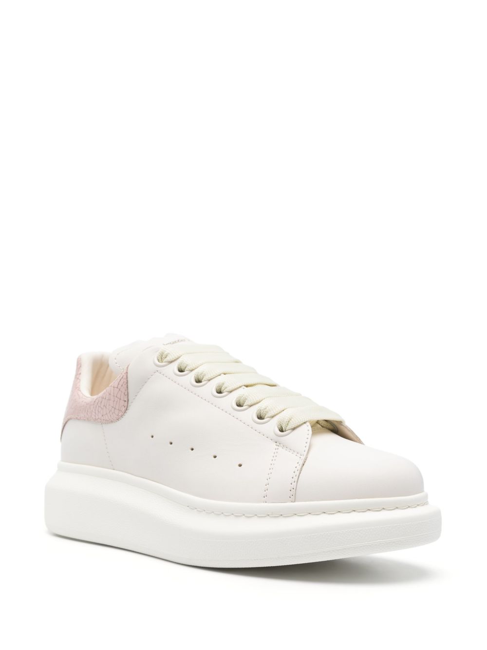 ALEXANDER MCQUEEN Oversized Leather Sneakers for Women