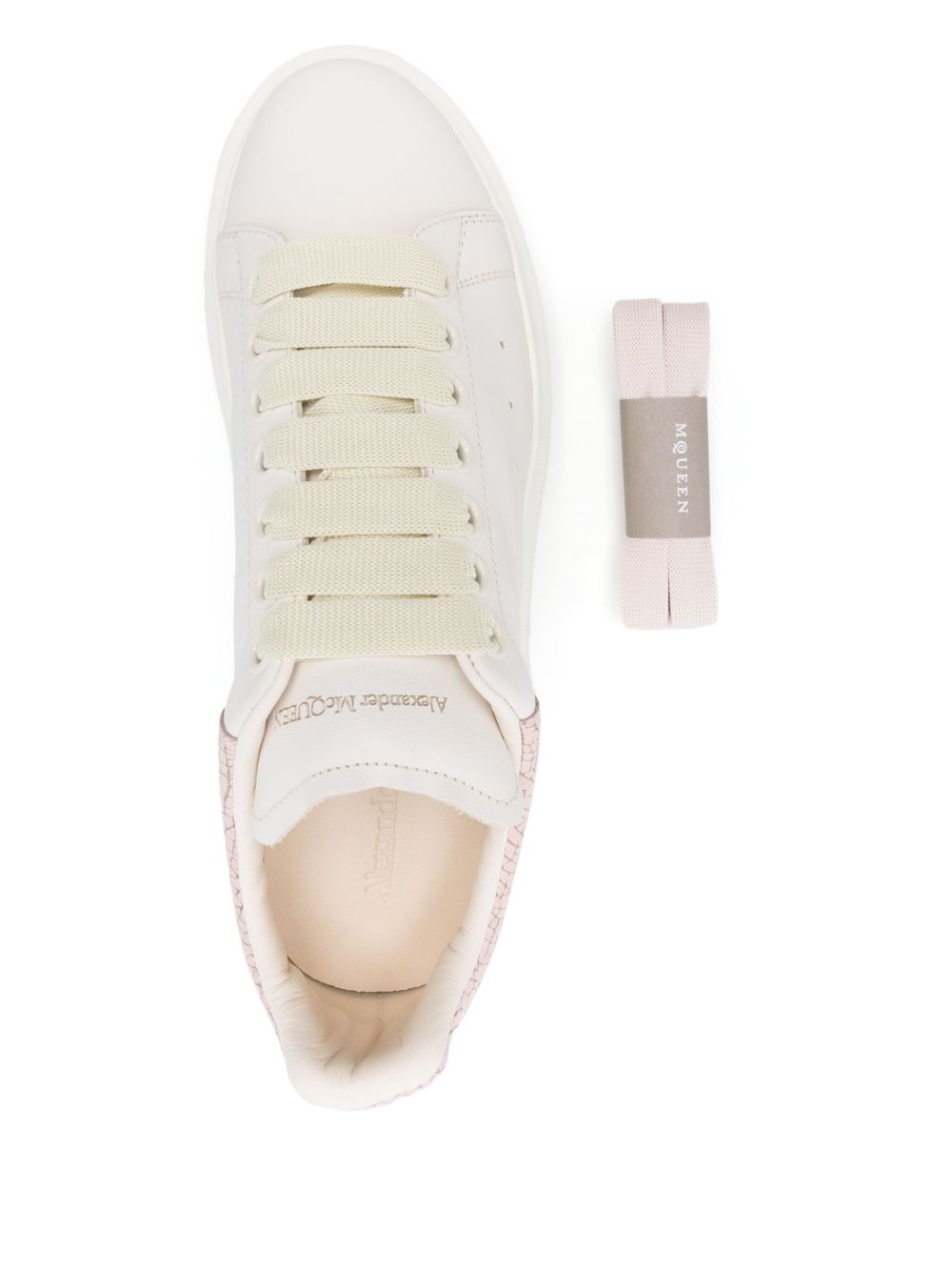 ALEXANDER MCQUEEN Oversized Leather Sneakers for Women