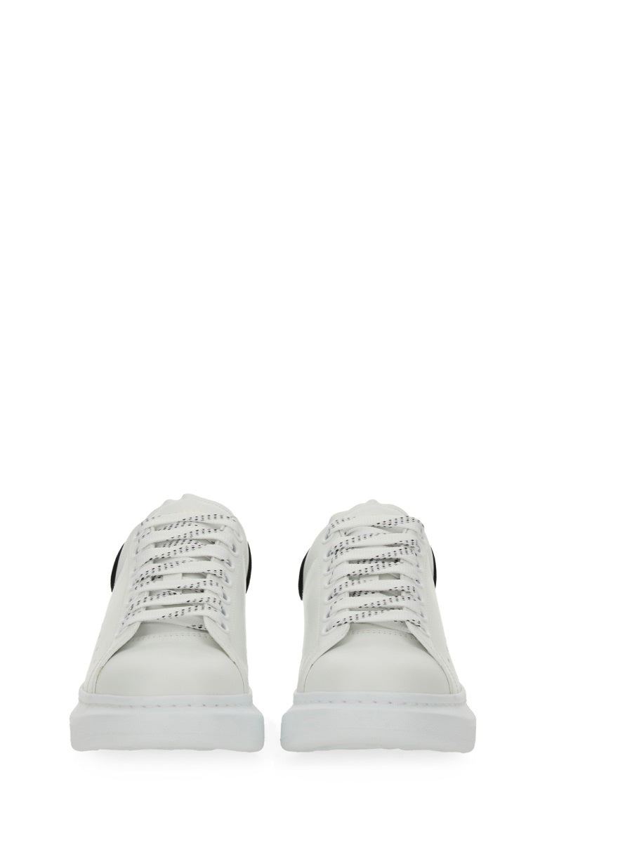 ALEXANDER MCQUEEN Oversized Low-Top Leather Sneaker