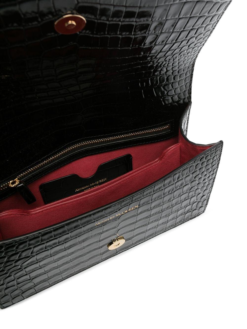 ALEXANDER MCQUEEN Jeweled Satchel Handbag