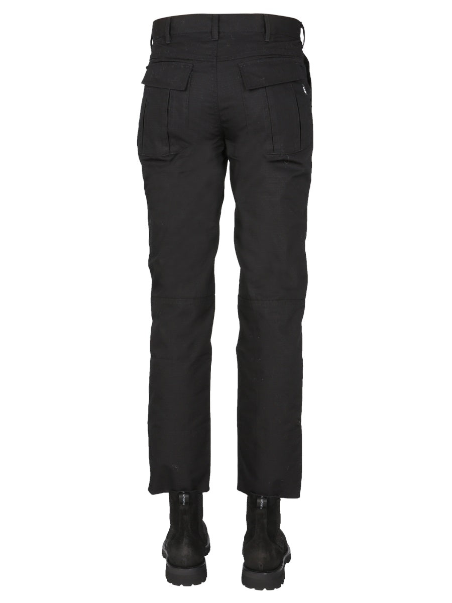 ARKAIR Men's Logo Button Front Closure Trousers