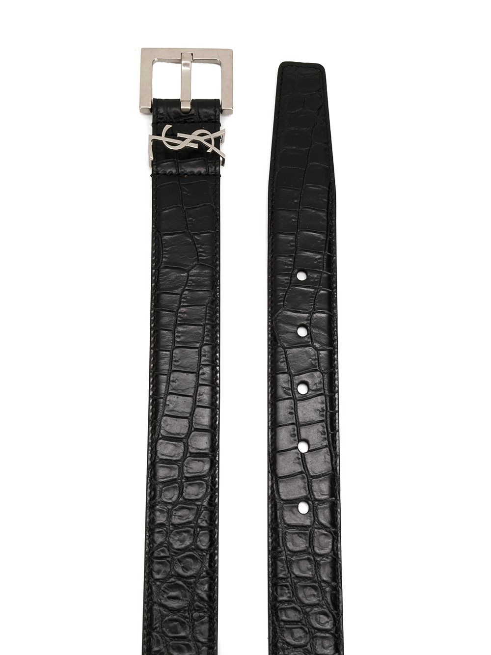 SAINT LAURENT Luxurious Leather Belt for Men