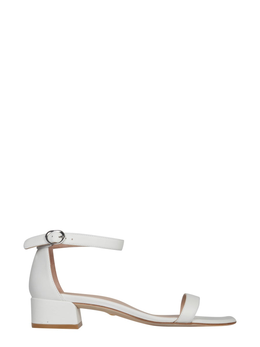 STUART WEITZMAN Adjustable Mini Sandals with a 4 cm Heel
