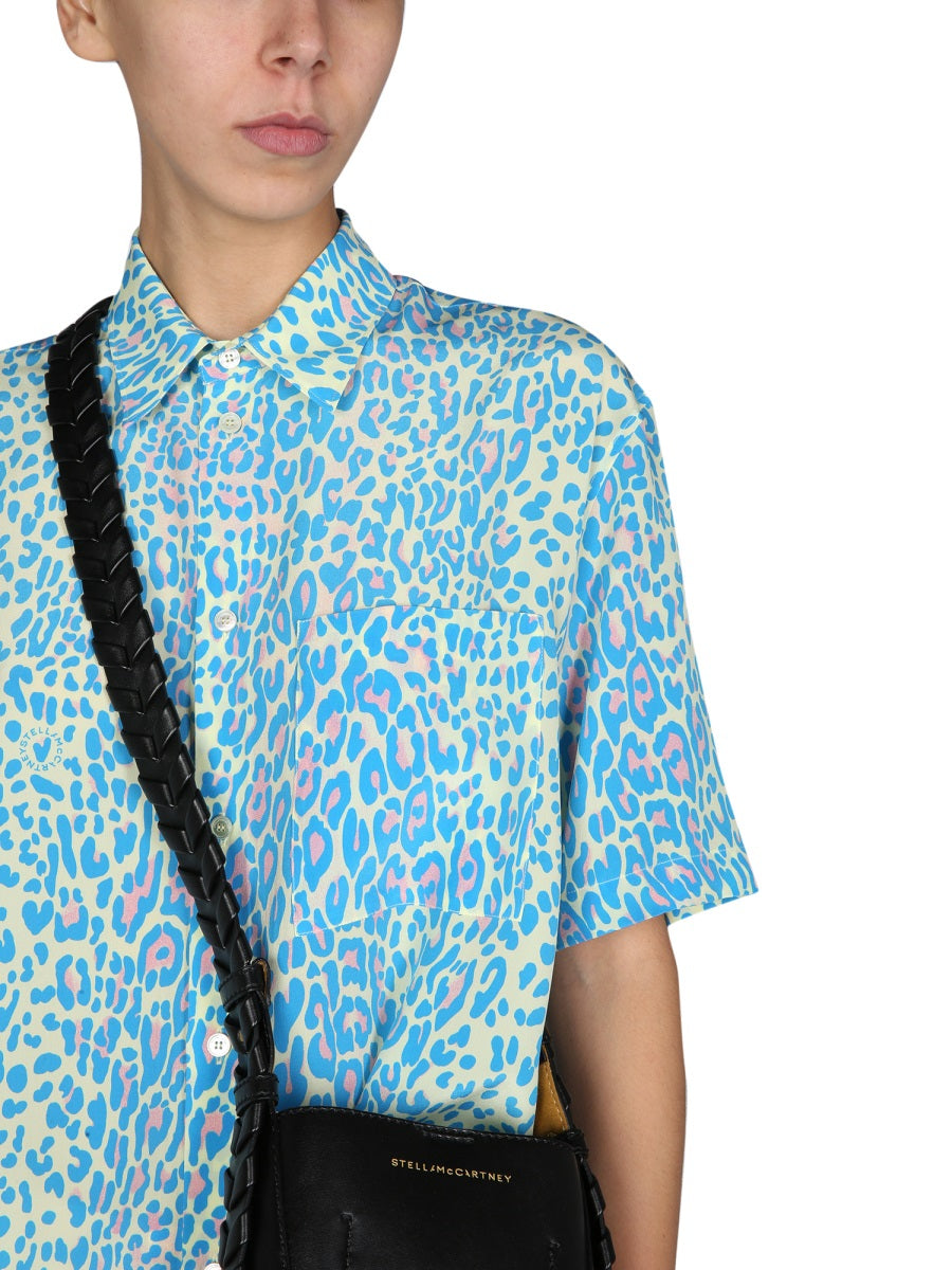 STELLA McCARTNEY Animal Print Silk Shirt for Women