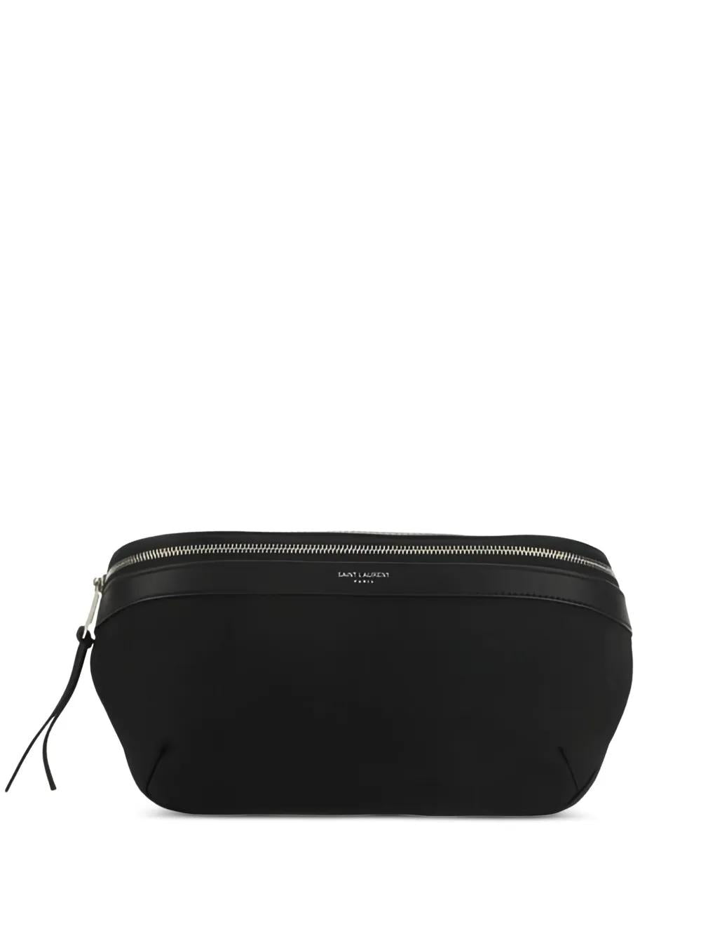 SAINT LAURENT Mini Canvas Pouch Handbag