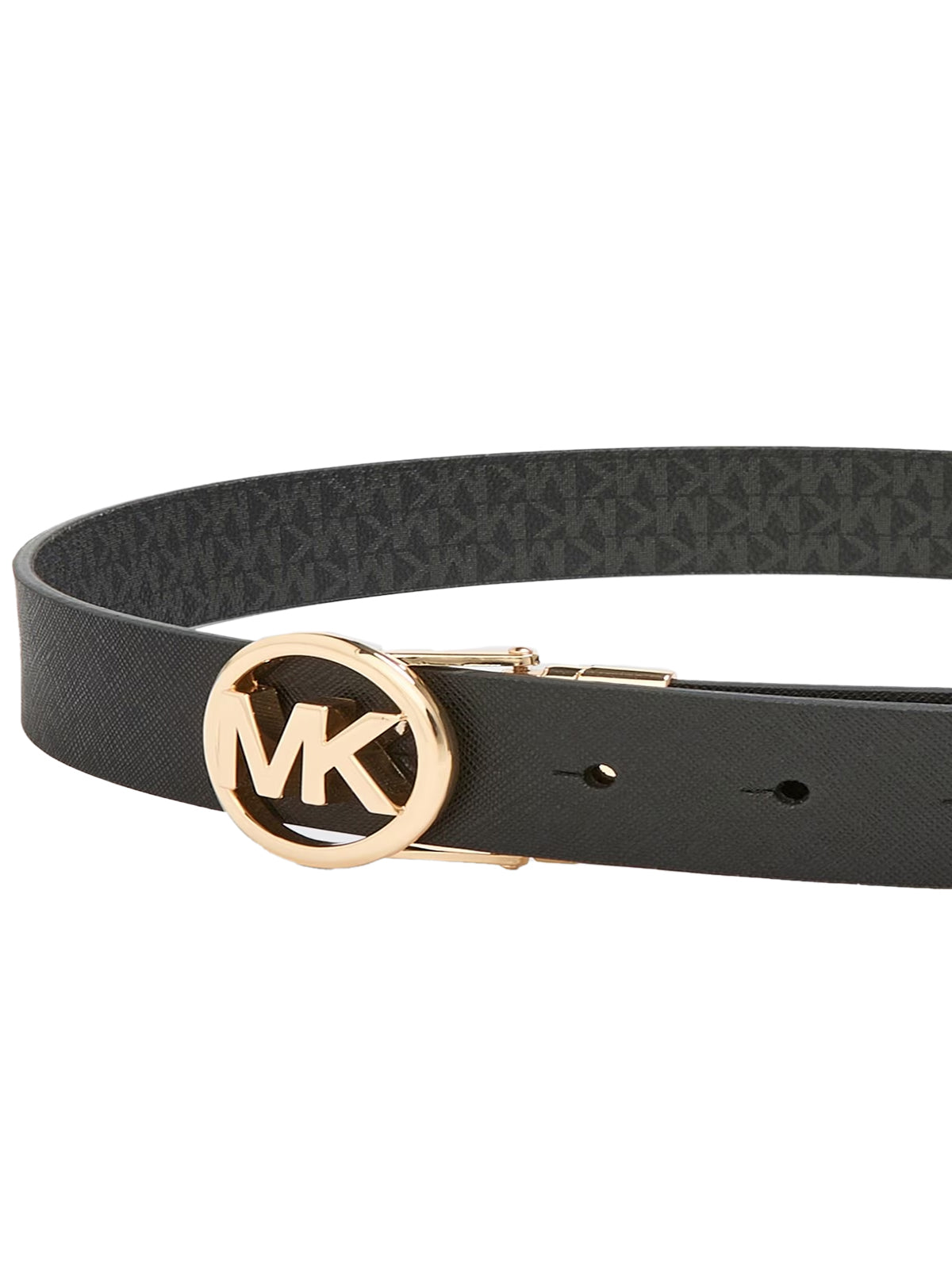 MICHAEL KORS Reversible Monogram Saffiano Belt - 32 MM Width